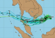 23号台风路径实时发布系统海南 台风科罗旺会影响海口吗