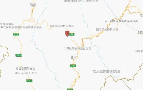 云南地震最新动态消息今天2021 云南普洱市景谷县发生3.0级地震