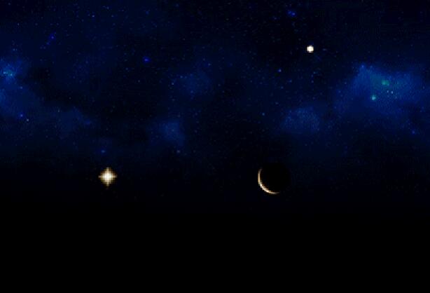 2021年4月双星伴月是几点 4月7日双星伴月最佳观测时间点