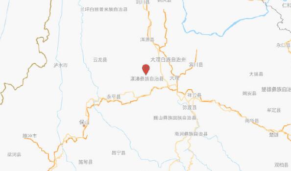 云南大理州漾濞县发生4.1级地震 境内部分列车晚点