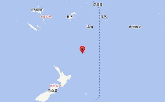 新西兰群岛附近海域发生6.3级地震 目前尚无人员伤亡