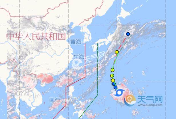 5號颱風最新消息2021路徑圖 未來對廈門有影響嗎