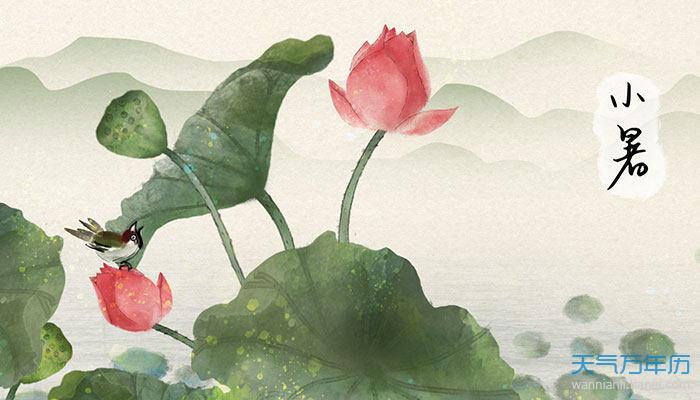 3,《小暑》左河水   地煮天蒸盼雨风,偶得雷暴半圆虹.