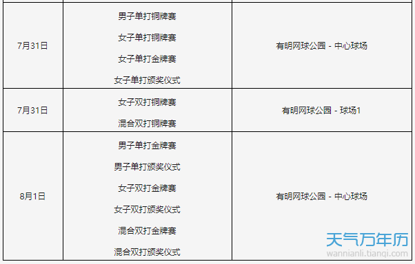 2021年奥运会时间图片