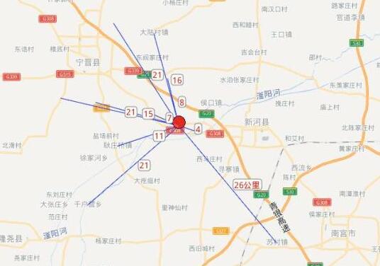 河北2021地震最新消息今天 邢台市宁晋县发生3.7级地震