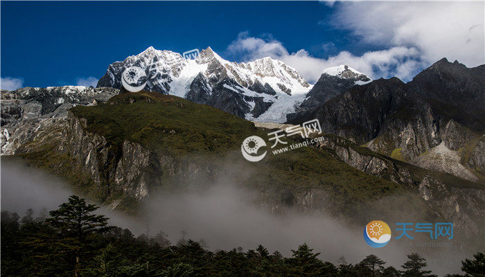 海螺沟海拔高度是多少米 海螺沟海拔多少 - 天气网
