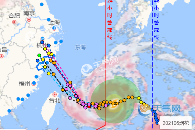 溫州颱風網最新消息2021 6號颱風煙花對溫州有什麼影響