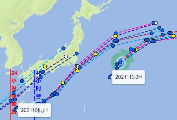 十一号台风最新路径实时发布系统 台风妮妲未来会影响福建吗
