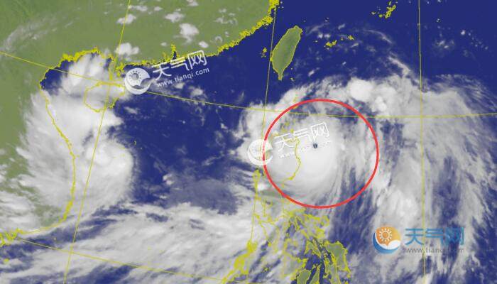 2021年第14號颱風燦都最新消息 仍保持17級以上超強颱風狀態