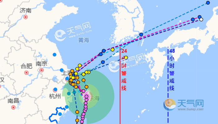 温州台风网 路径图片