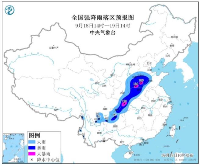 中国气象局进入Ⅳ级应急响应状态 西南至华北强降雨来袭