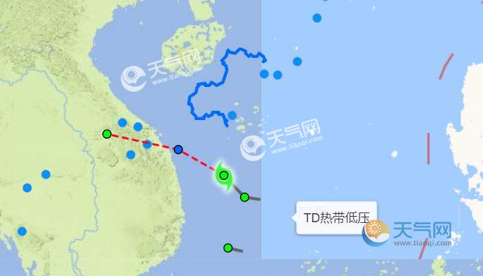 十五號颱風電母實時路徑走勢圖 2021颱風電母最新路徑預測