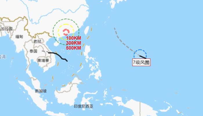 15号16号台风最新消息 “双风共舞”对广东有影响吗