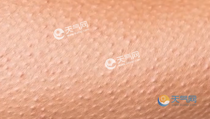 幼儿腹部两侧起鸡皮疙瘩(幼儿腹部两侧起鸡皮疙瘩图片)
