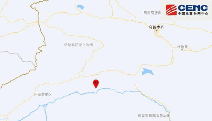 新疆地震最新消息：阿克蘇地區庫車市發生3.3級地震
