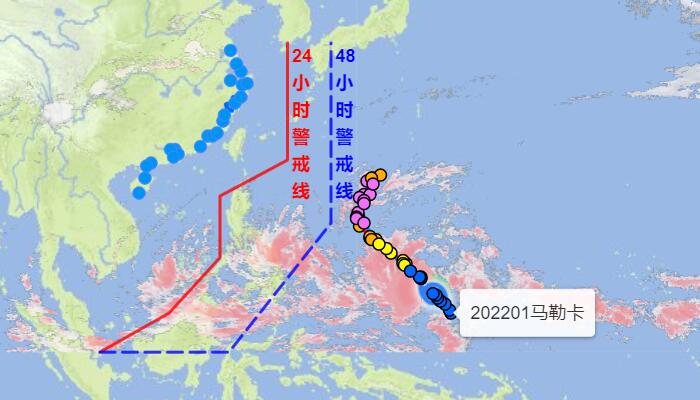 台风马勒卡2022最新路径发展 未来对上海有影响吗