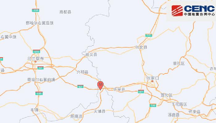 山西大同市天镇县发生31级地震 部分地区有明显震感