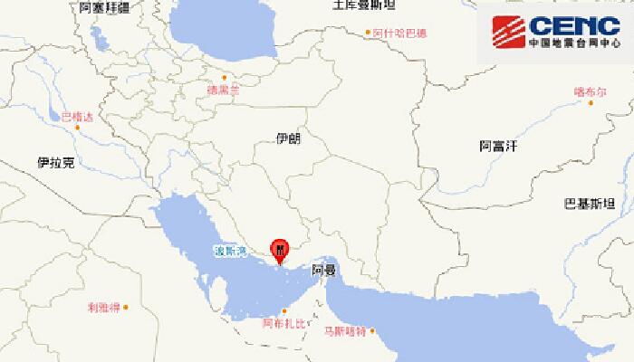 6月25日地震最新消息：伊朗发生5.7级地震