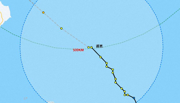 海南台风网第3号台风暹芭最新消息 暹芭将趋向海南沿海强度继续加强