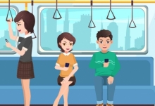 女生上班通勤4小时坐10趟地铁 上班通勤时间多久你可以接受