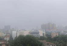 广州今起三天雨雾持续 一股较强冷空气将侵袭广东