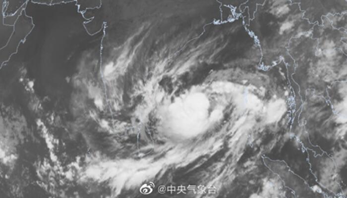 北印度洋今年首个气旋风暴“穆查”生成 缅甸发布台风橙色预警