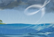 海南发布海上雷雨大风黄色预警 琼州海峡海上交通及作业注意防范