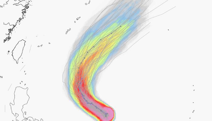 2023年台风“古超”路径最新消息 3号台风实时路径走向追踪图