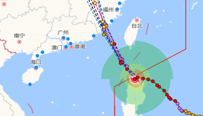 广东台风网最新台风消息 “杜苏芮”将成近10年登陆或严重影响粤东最强台风