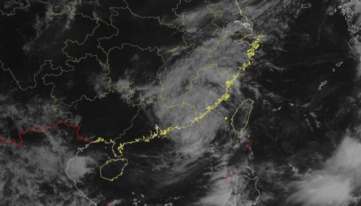 台风“海葵”登陆福建之后再登广东 东南沿海地区再次迎来强降雨