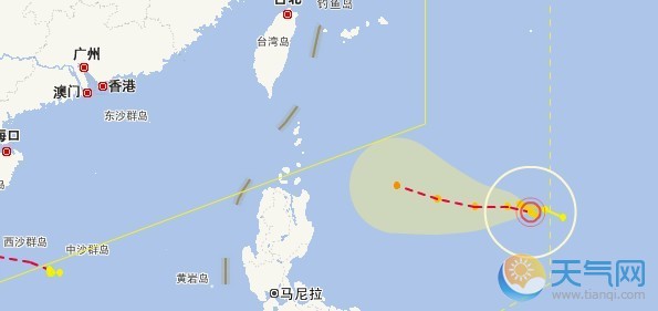 2013第19号台风天兔最新路径图