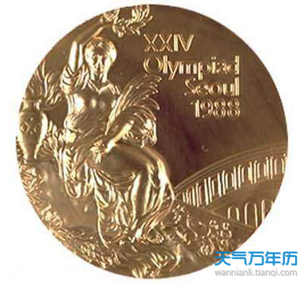 1988韩国汉城奥运会奖牌榜 第24届奥运会各国