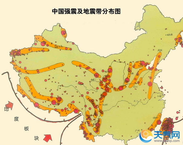 云南为何地震多发 云南地震带分布图高清