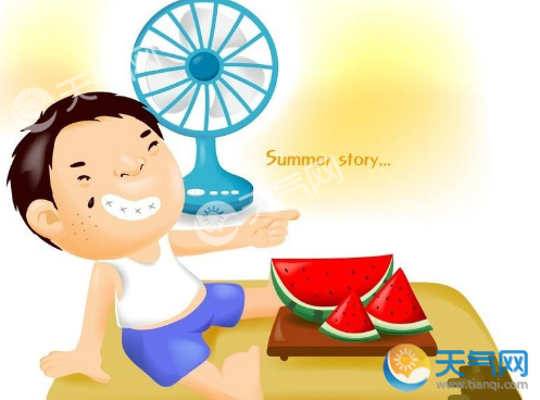 天氣炎熱的卡通圖片 2018夏天有趣動漫卡通圖集